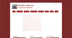 Desktop Screenshot of churchill-collector.com