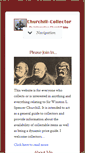 Mobile Screenshot of churchill-collector.com